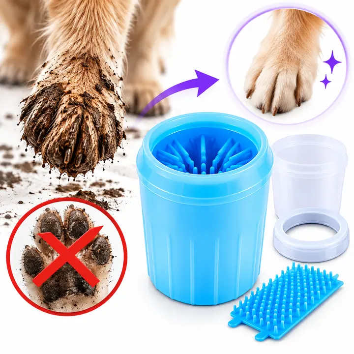PawClean: de una pata llena de barro a una pata limpia